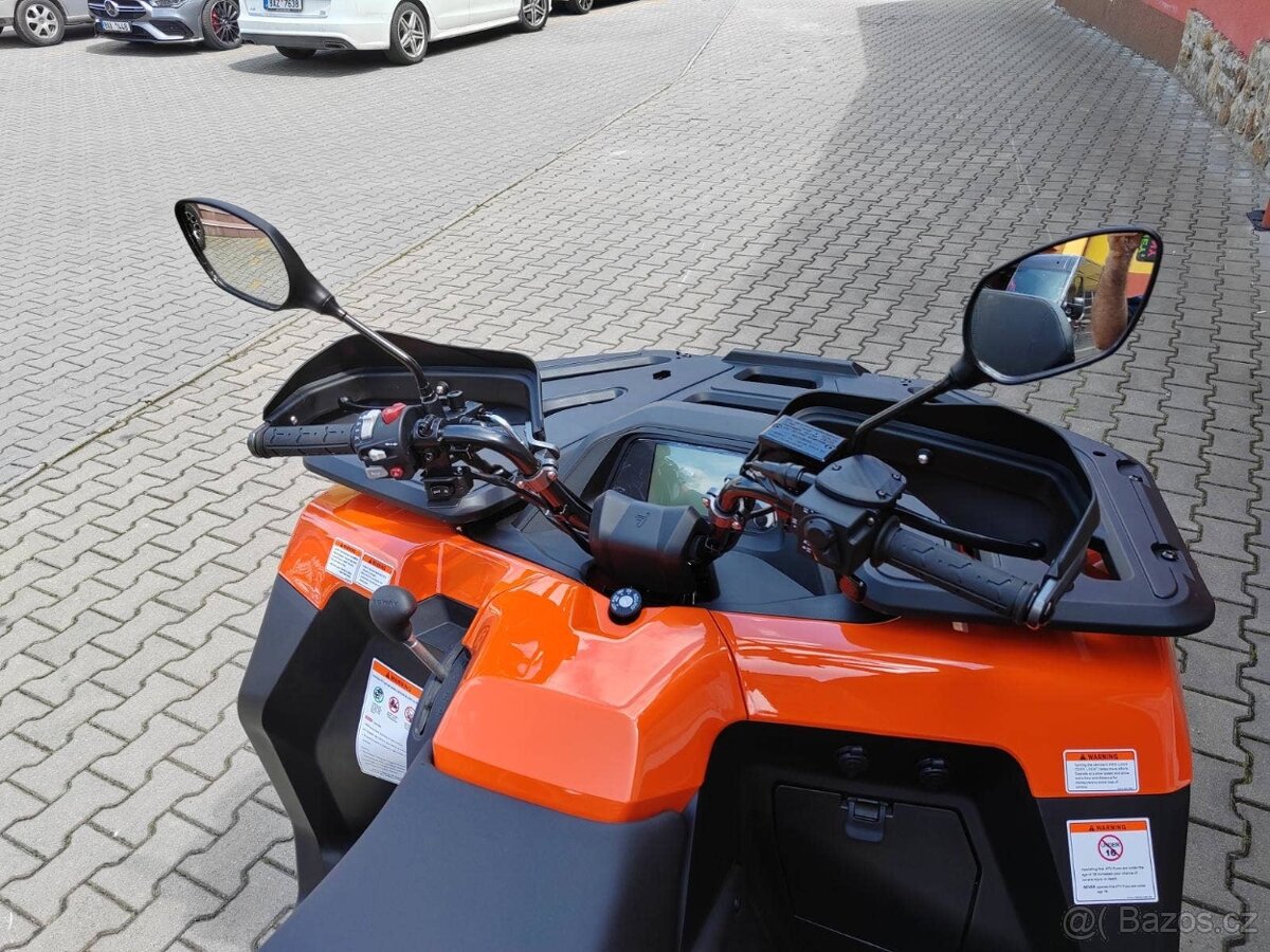 Čtyřkolka Segway AT5 L T3b, oranžová/černá