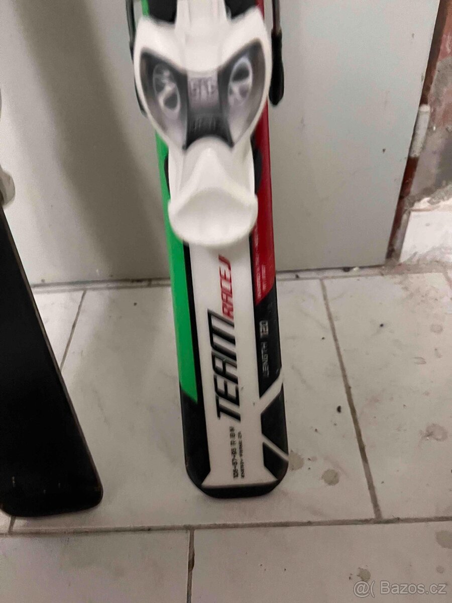 Prodáme dětské lyže Nordica Dobermann Team Race J 120cm - 4