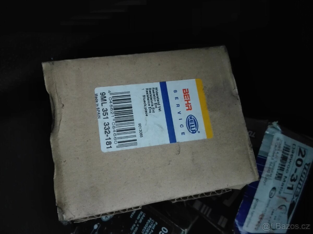 Odpor ventilátoru topení Renault - 4