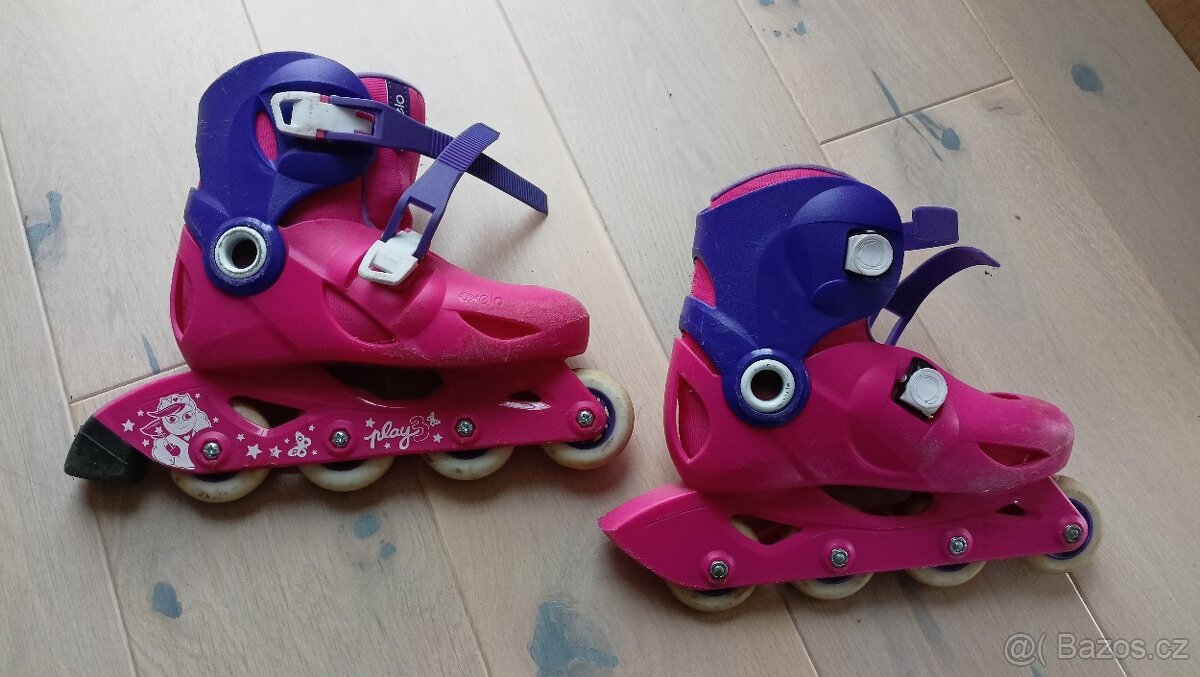 Dětské rostoucí kolečkové brusle Oxelo, vel. 32-34 - 4