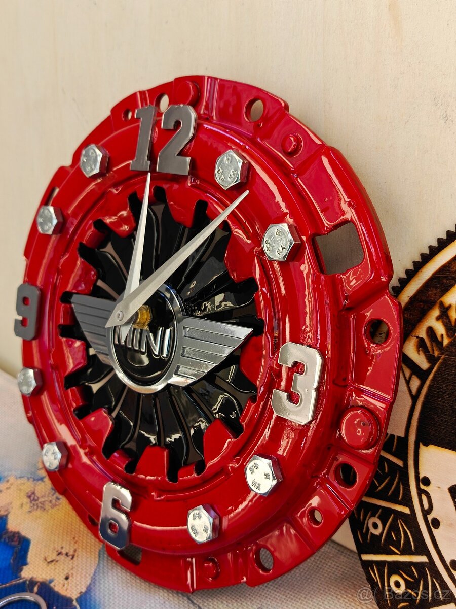 MINI COOPER hodiny z přítlačáku - Autonábytek Kovář - 4