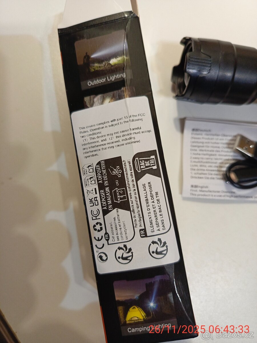 Taktická svítilna. - 4