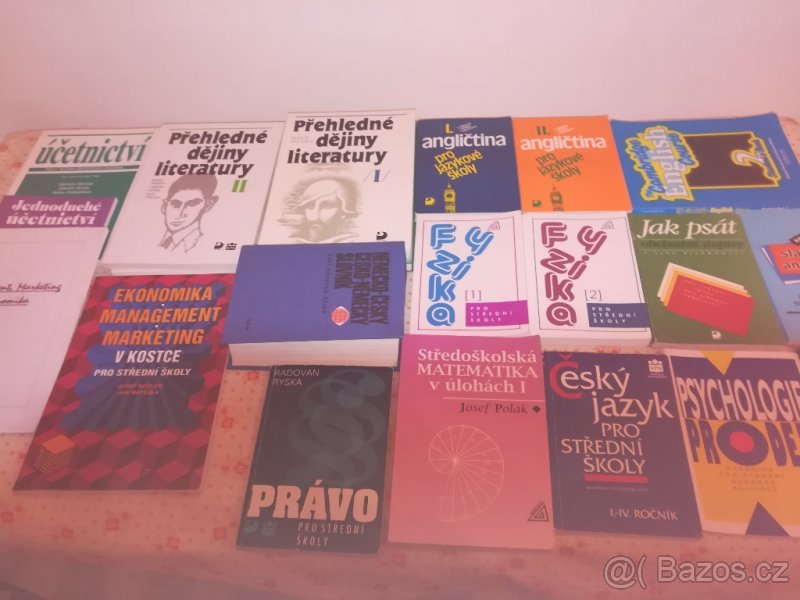 Matematika, angličtina, český jazyk, dějepis - 4