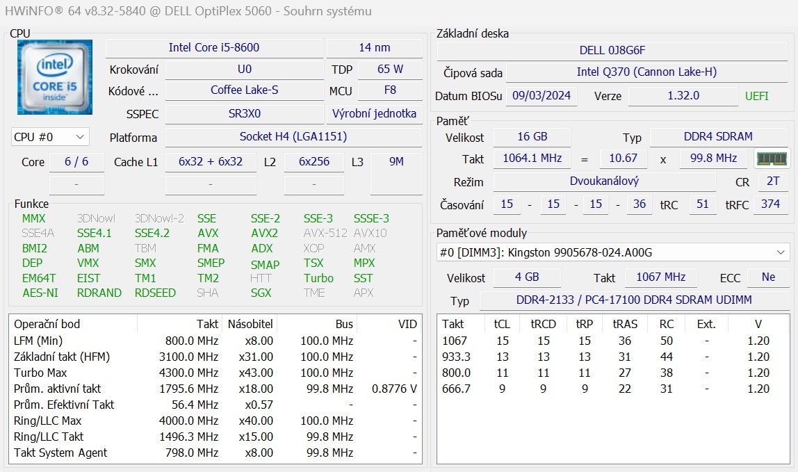 Dell 5060 MT, I5-8600,8-16GB RAM DDR4,512 GB SSD M2, Win11 - 4