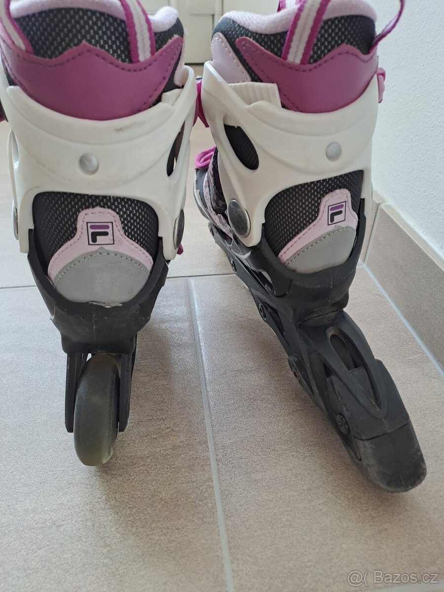 Dětské rostoucí inline brusle zn. Fila 28-32 - 4