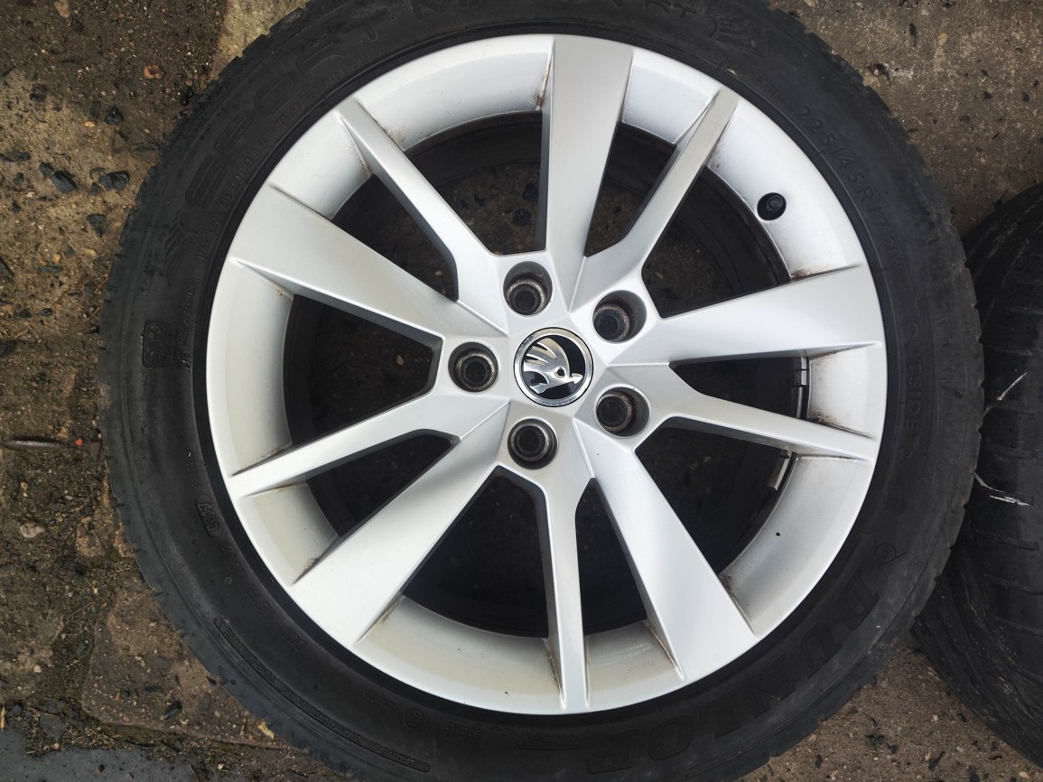 17"letní alu sada Trius 5x112 origo Octavia 3 RS Golf 7 GTD - 4