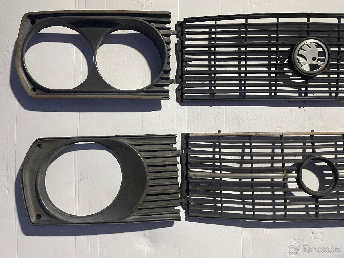 Přední čtyřoká maska - Škoda 120 GLS - 4