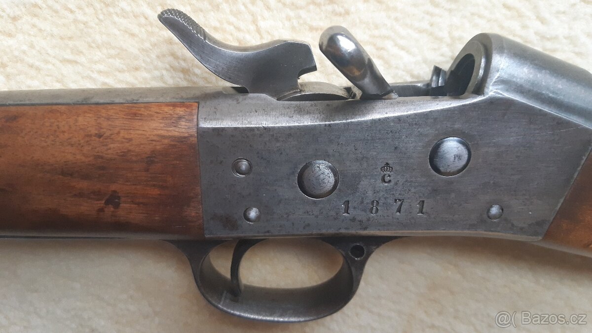 Historická puška Rolling Block - 4