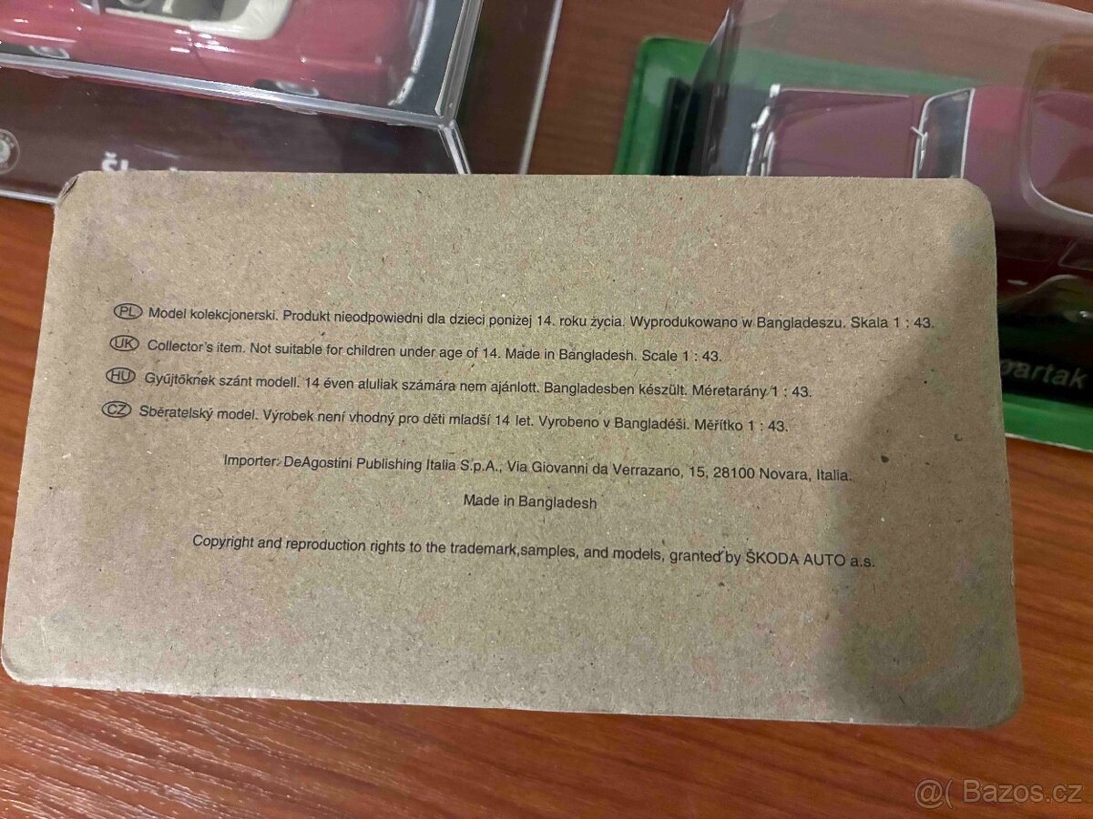 Prodej modelů automobily Škoda - 4
