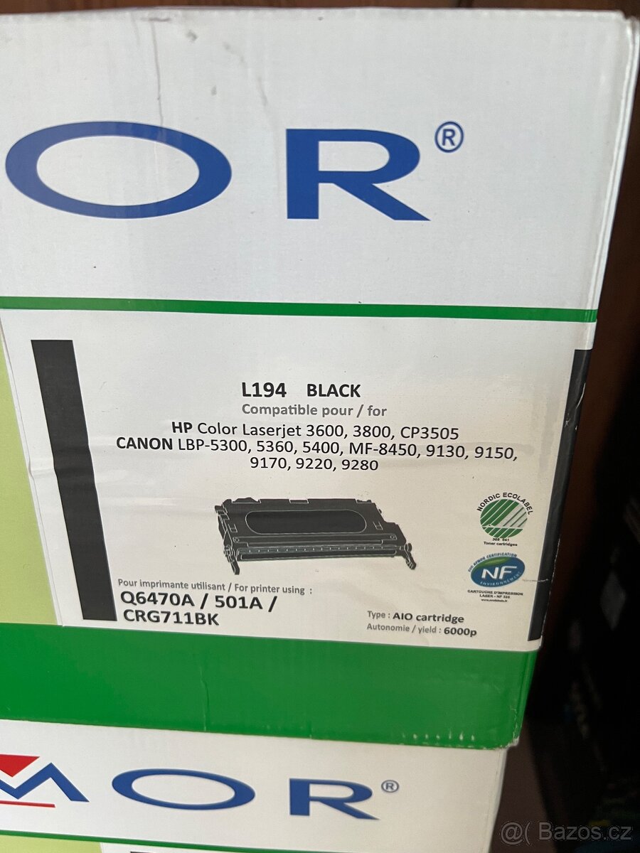 Prodej starších, nerozbalených,nepoužitých tonerů - HP/Canon - 4