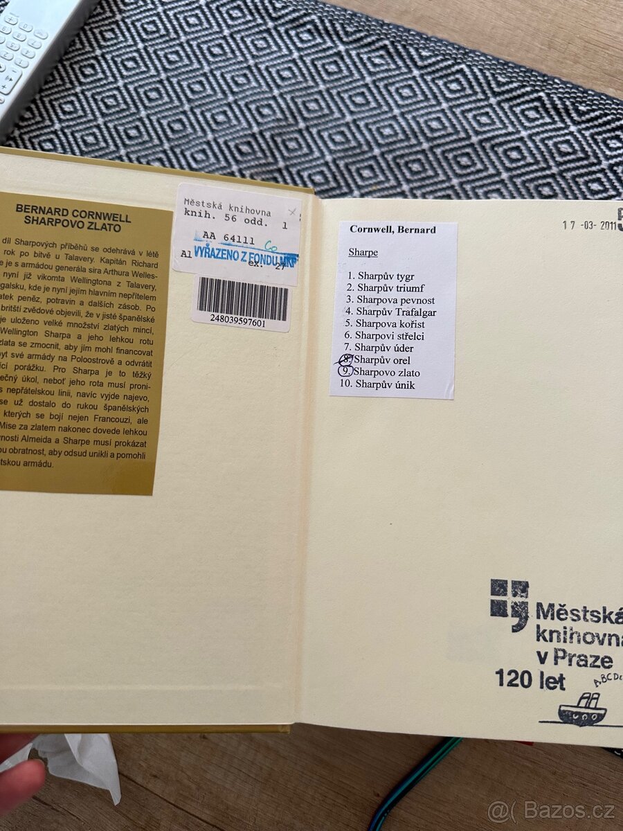 Bernard Cornwell knihy - 4