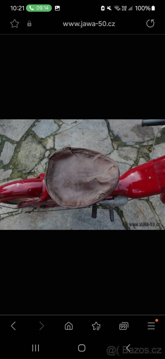 Jawa - 550 Pařez R.V.1955 - 4