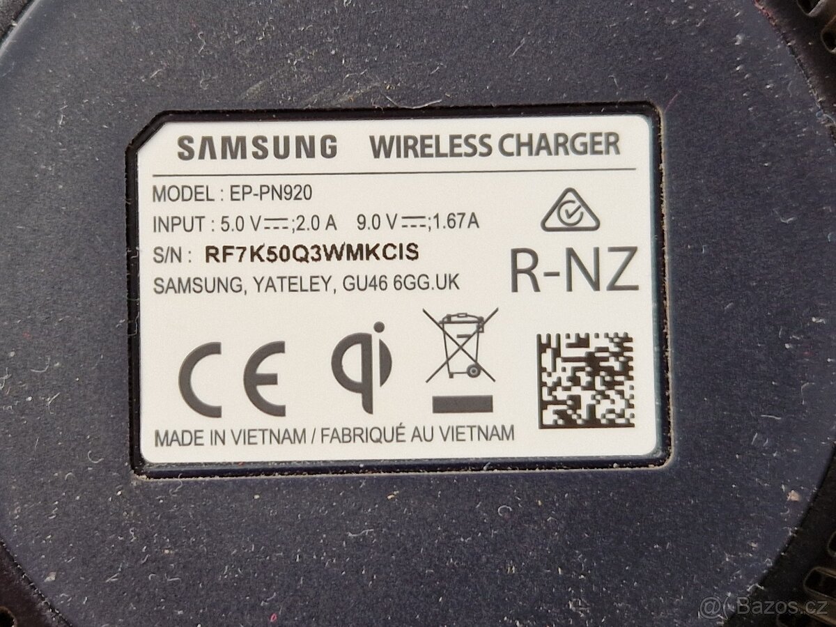 Bezdrátová nabíječka Samsung Fast Charging Wireless Qi - 4