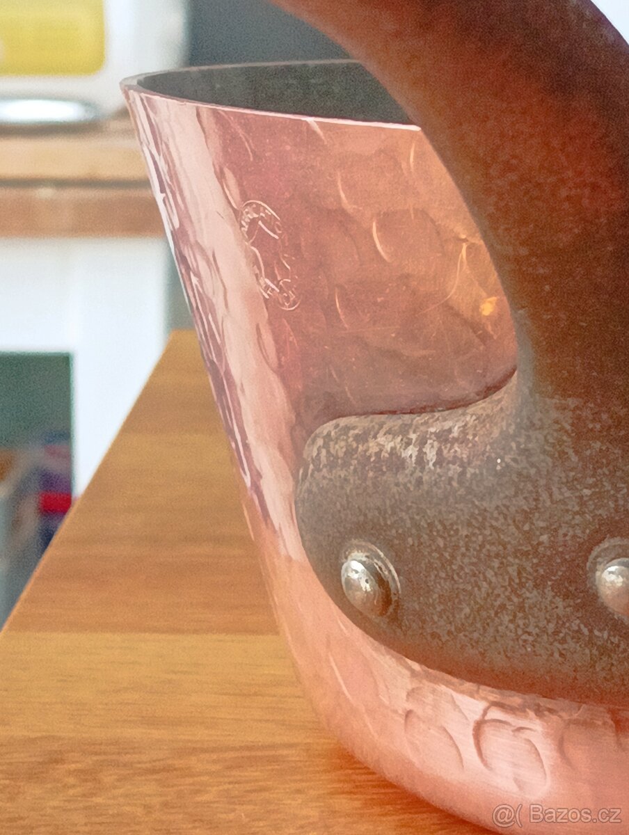 PROFESIONÁLNÍ MĚDĚNÝ HRNEC BAUMALU ALSASKO-FRANCIE 70. LÉTA - 4