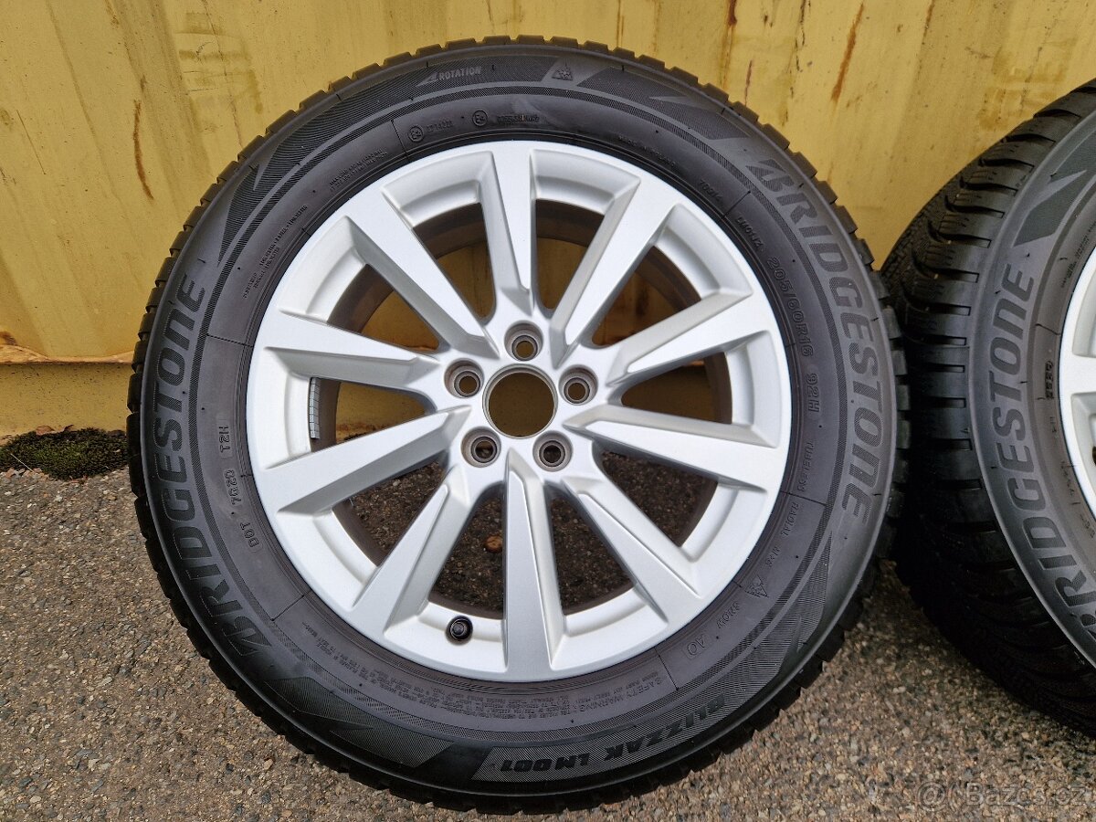 5x100 r16 kola disky A1 skoda kamiq alu 205/60 16 seat arona - 4