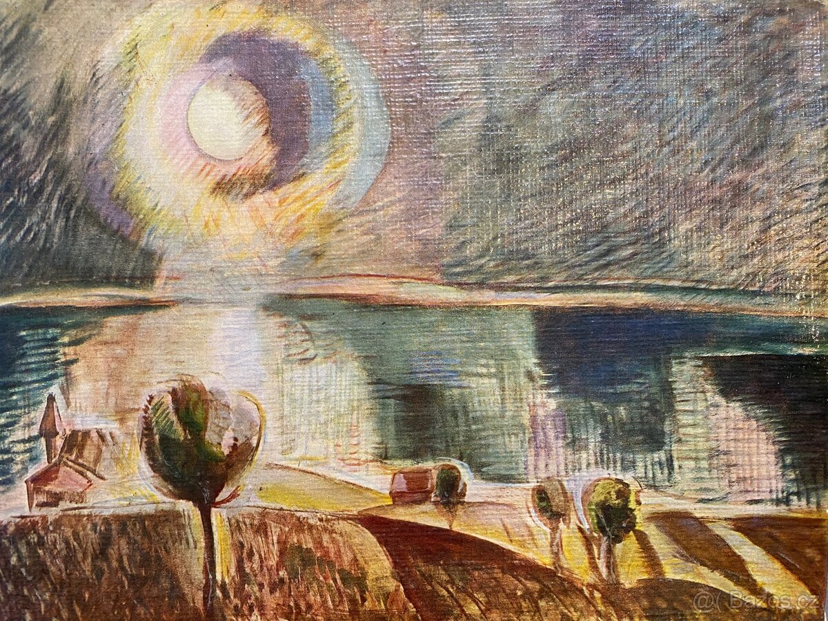 Obraz Jozsef Egry Krajina reprodukce - 4