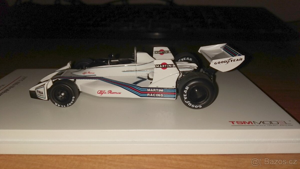 F1 Brabham BT45A Press Version #7 Carlos Reutemann 1975 1:43 - 4