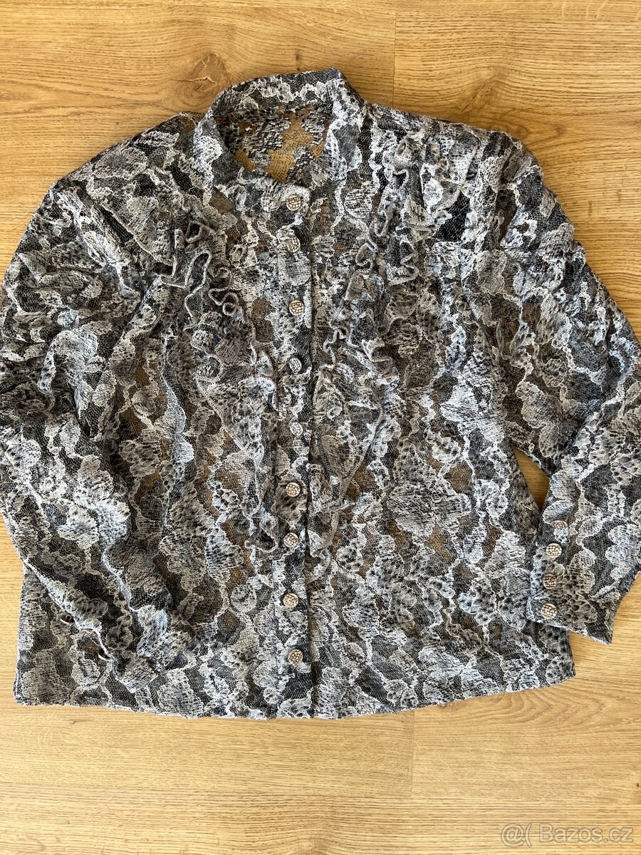 Dámská krajková halenka - 4