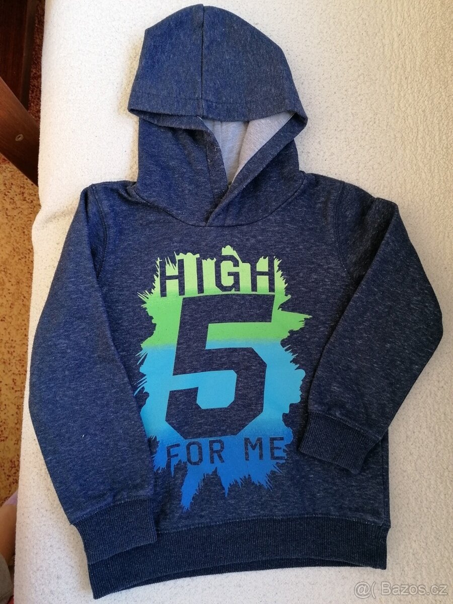 Mikina vel.110/116 - 2x - 4
