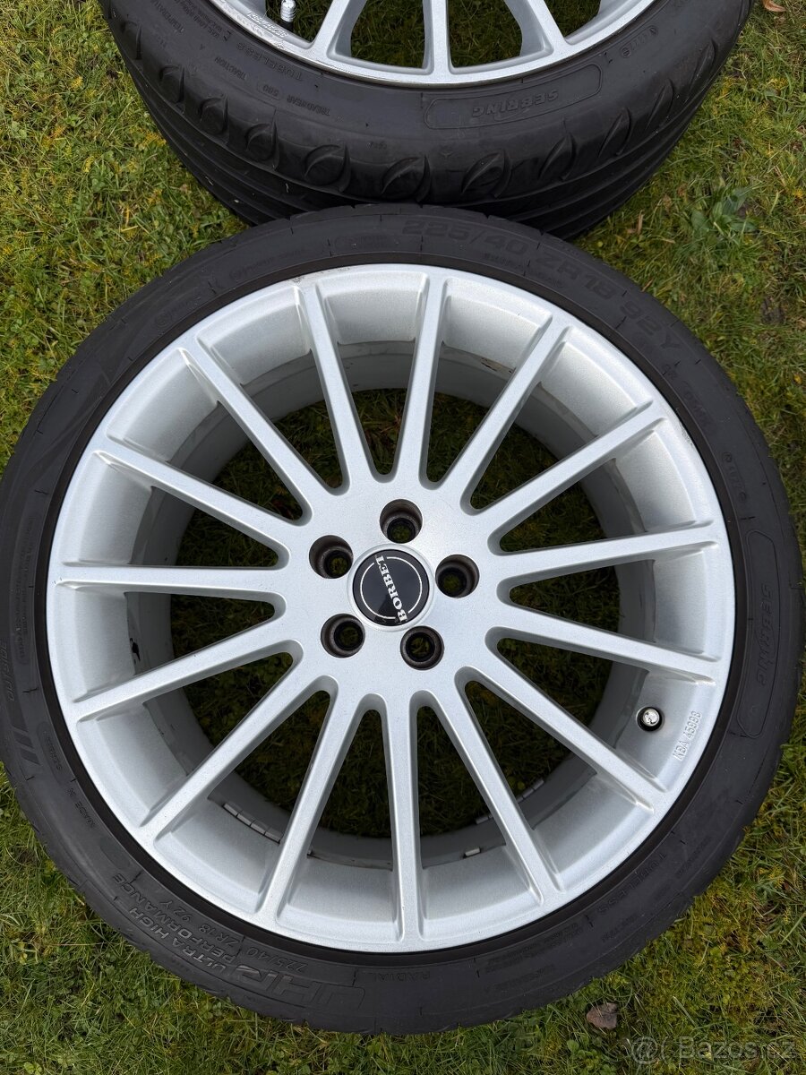Alu kola Borbet 5x100 r18 - 4