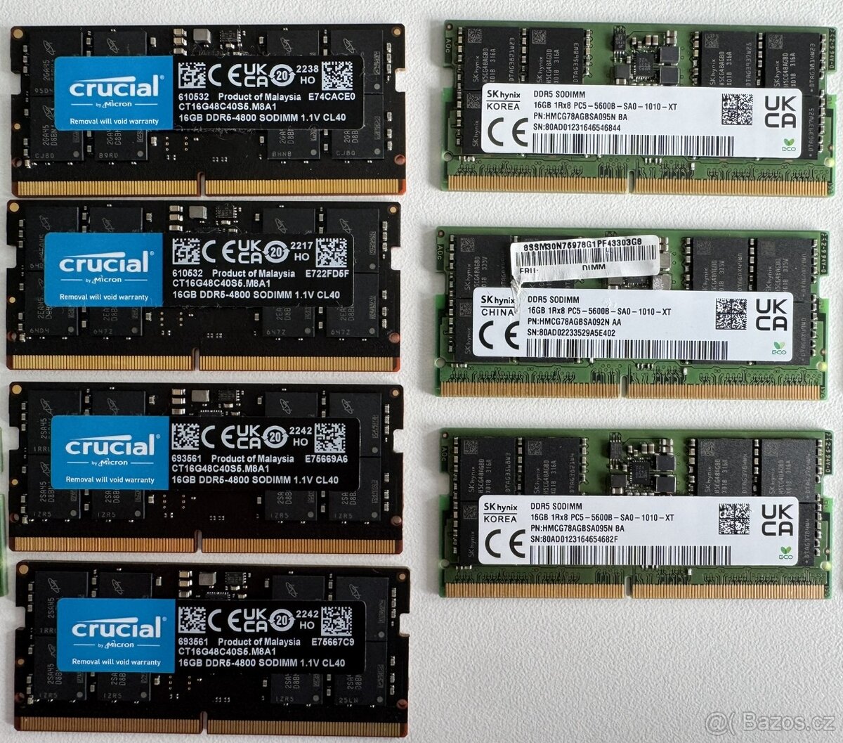 Paměti do notebooku DDR5 - 4
