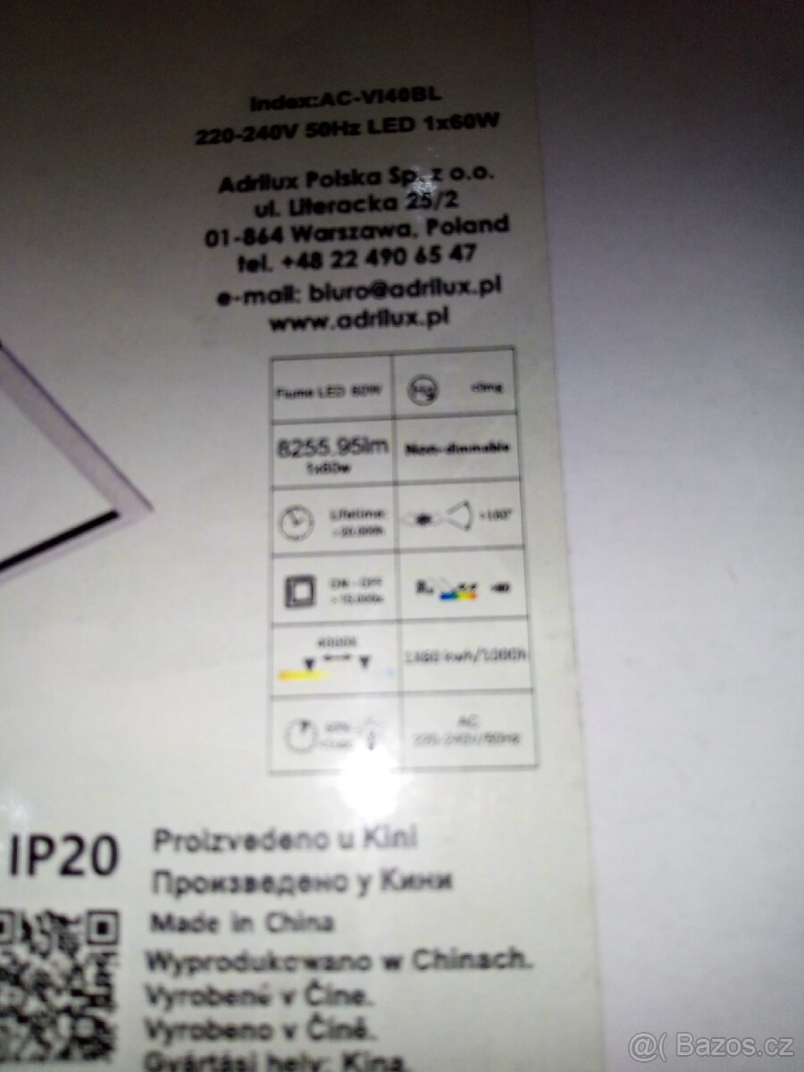 LED lustr Adrilux 1708359 - 4