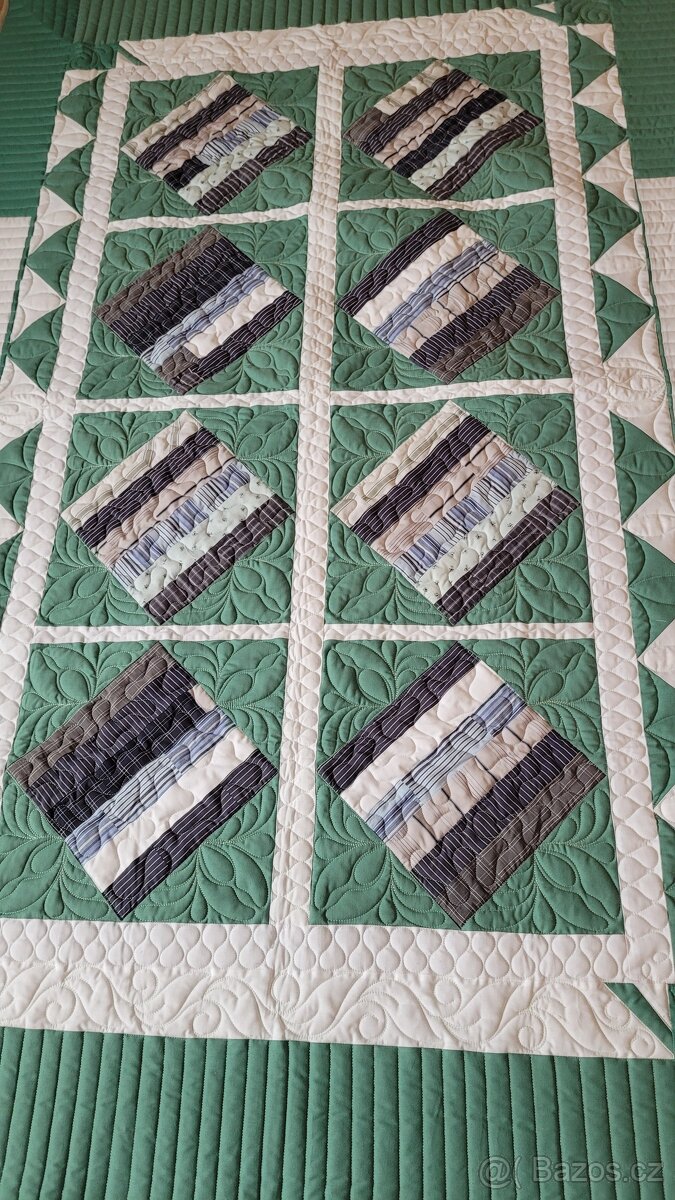 Prodám patchworkovou deku - 4