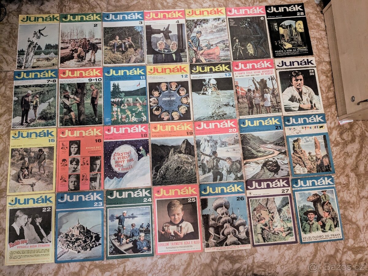 Junák Skaut z let 1968 - 69 - 4