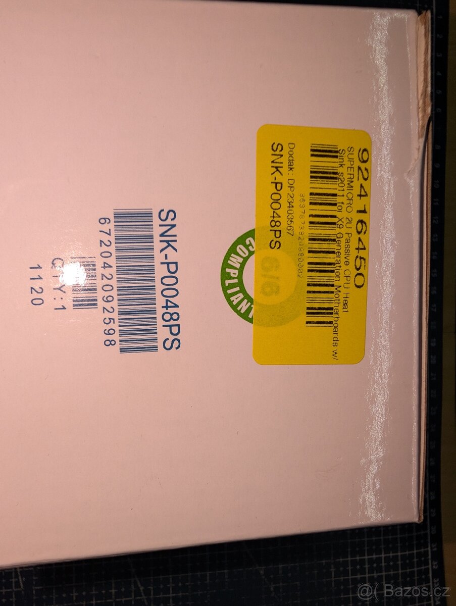 Supermicro 2U chladic - 4