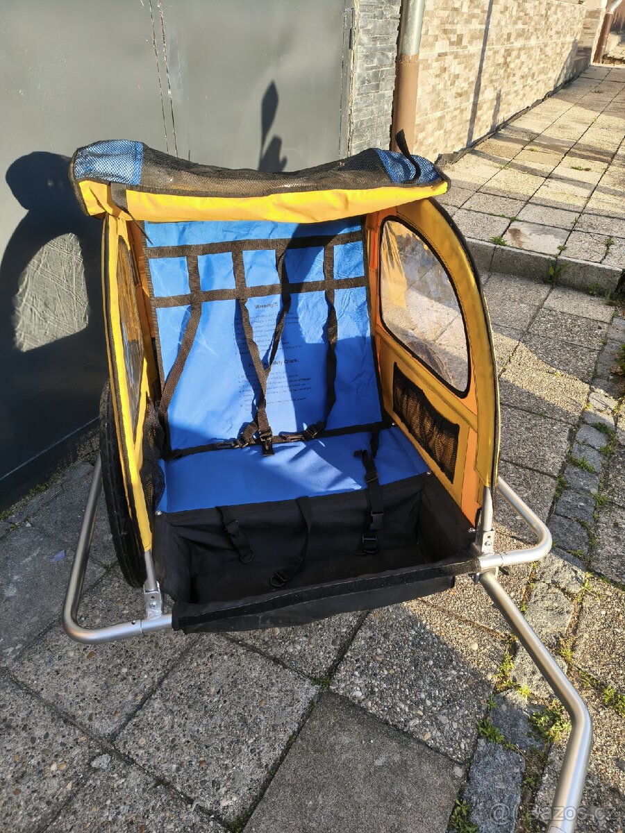 Dětský vozík za kolo - 4