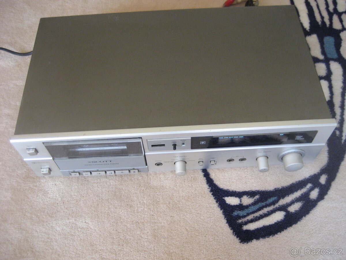 Prodám tape deck SCOTT 638DM - 4