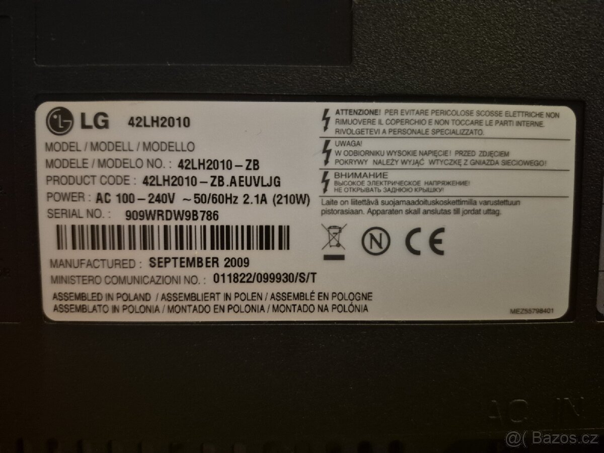 LCD Televize LG 42LH2010 – 42" (107 cm) - 4