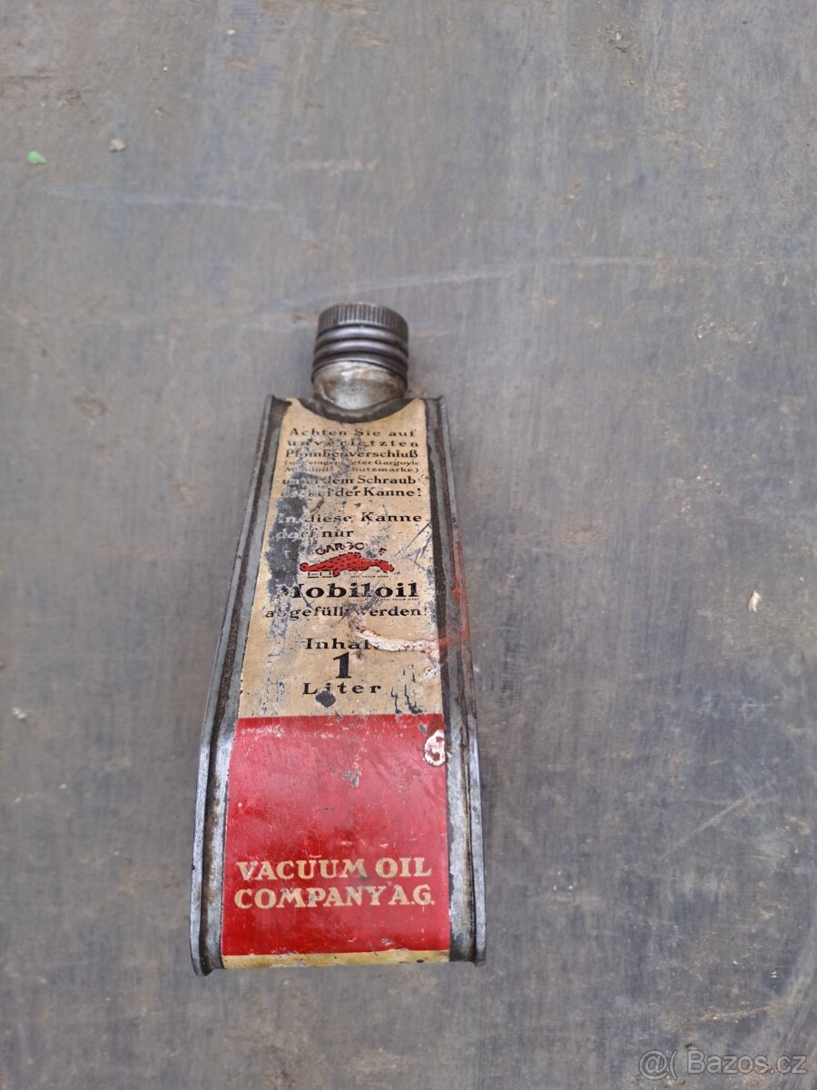 Plechovka Mobiloil - 4