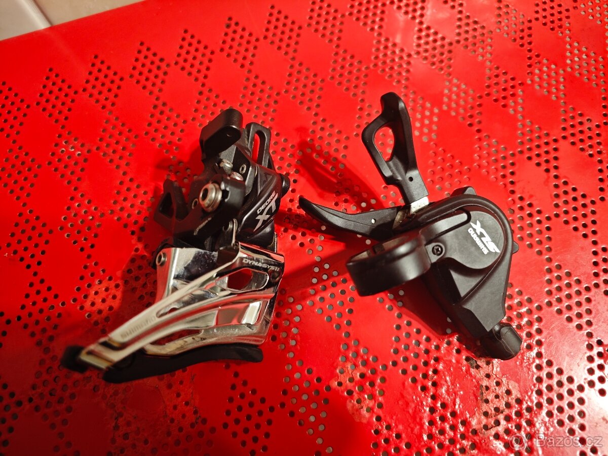Shimano XT Řazení + přesmykač + převodník - 4