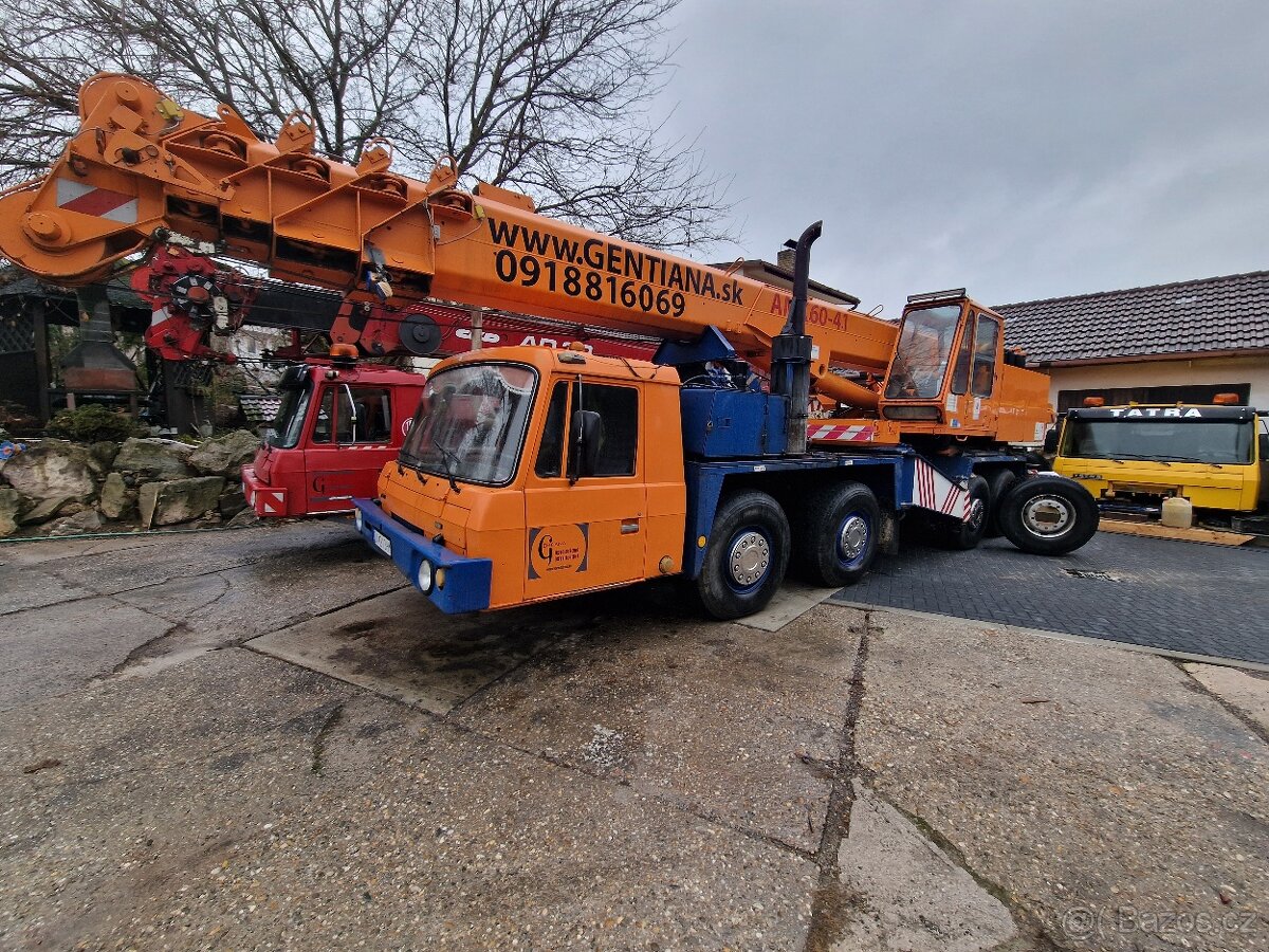 Prodám autojeřáb Tatra AMK60-41 Gottwald - 4