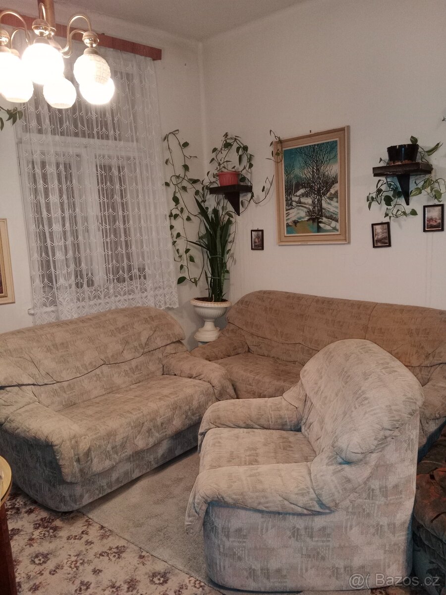 Prodám sedací soupravu 3+2+1 - 4