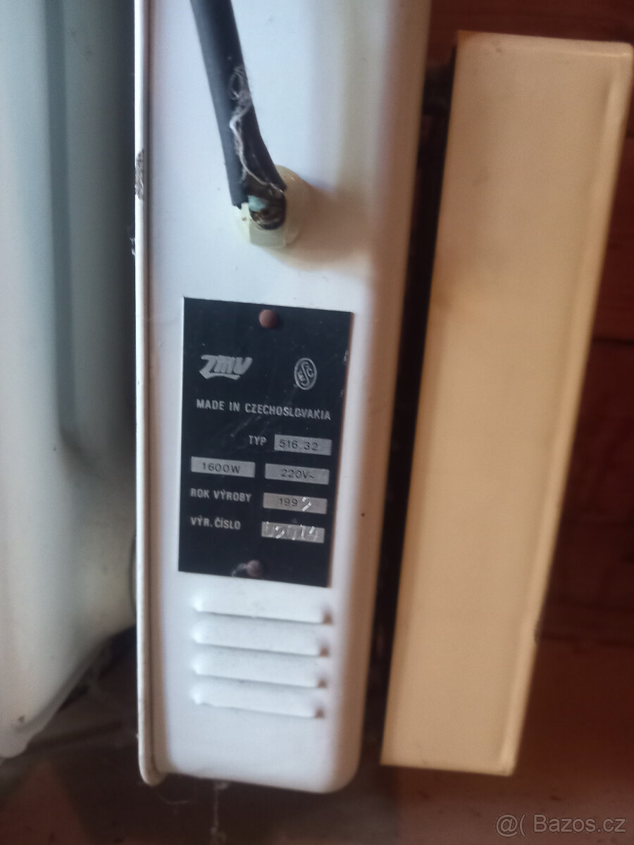 Radiator na kolečkách do 220V (1600W) - 4