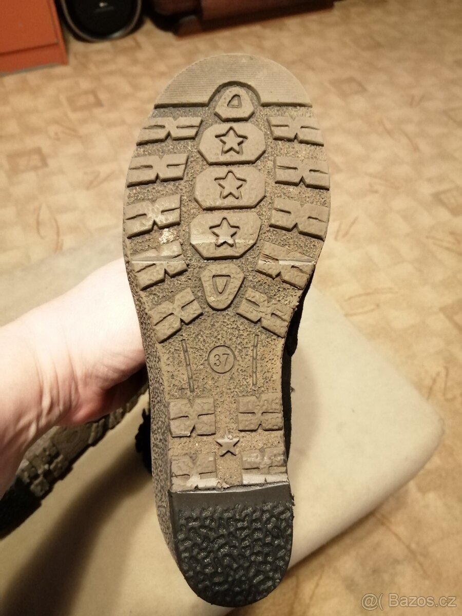 Kozačky dívčí vel. 37 - 4