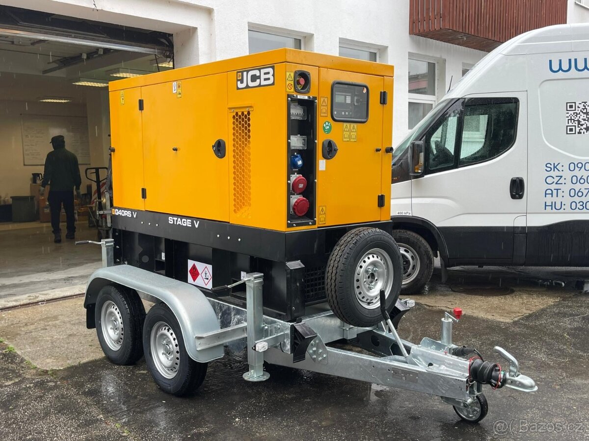 Elektrocentrála JCB G40RS kV - Stage V - půjčovna - 4