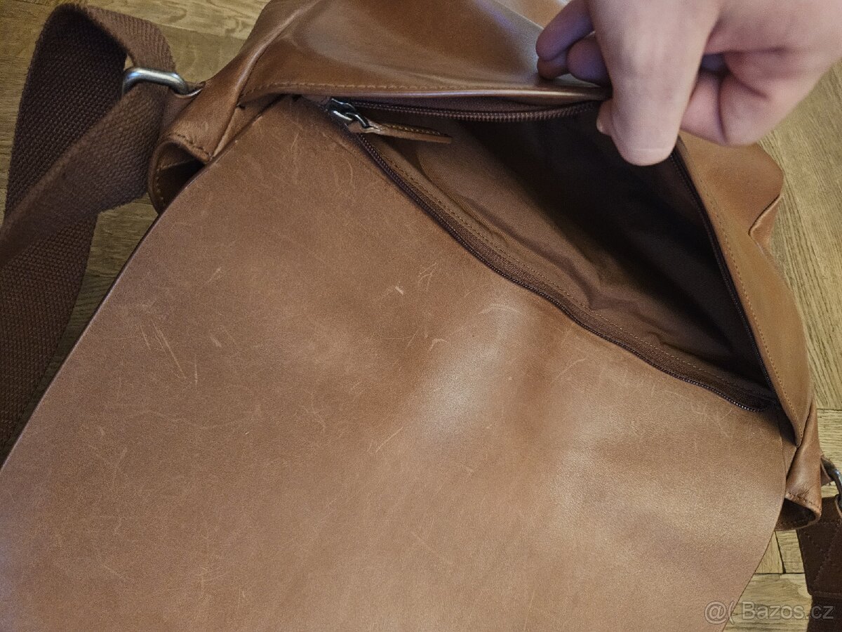 Kožená taška Ecco - 4