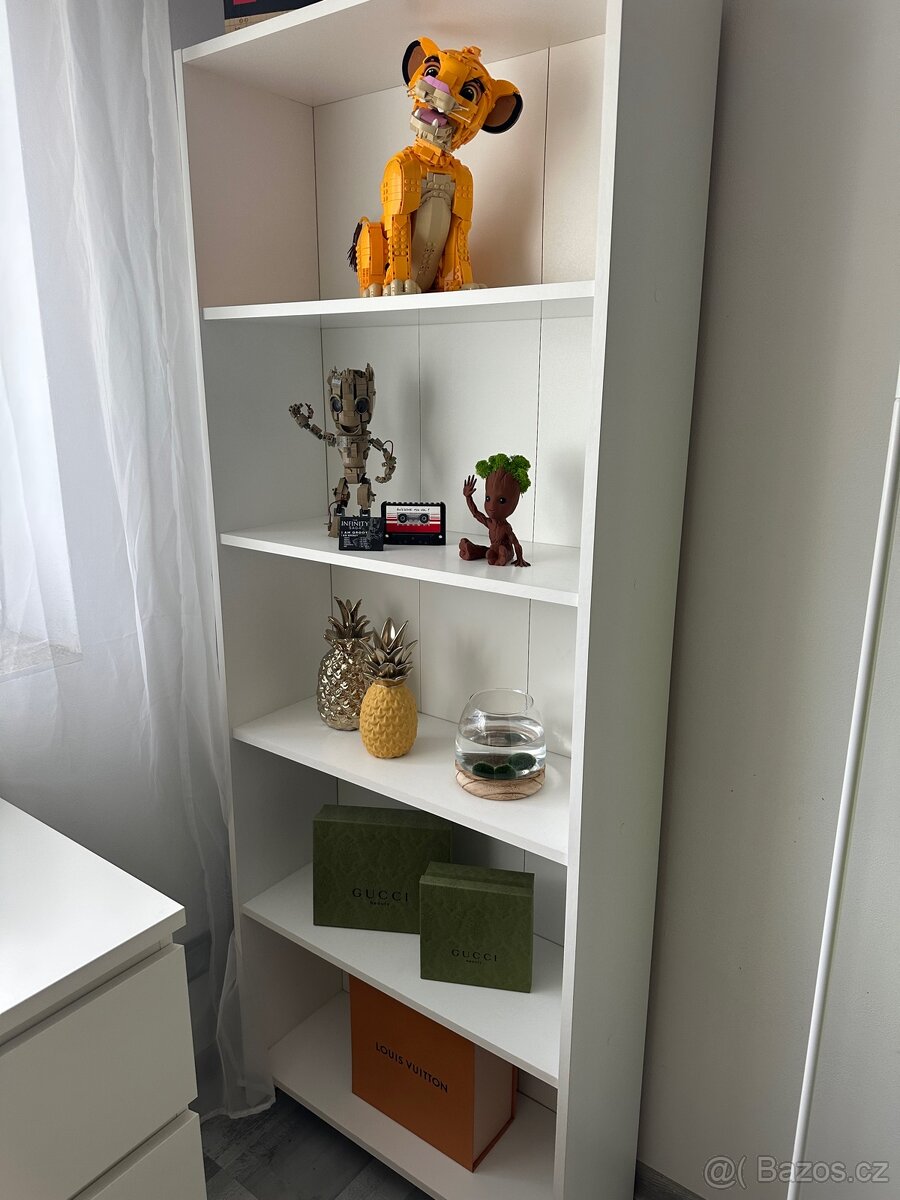 Set nábytku - knihovna a regál - 4