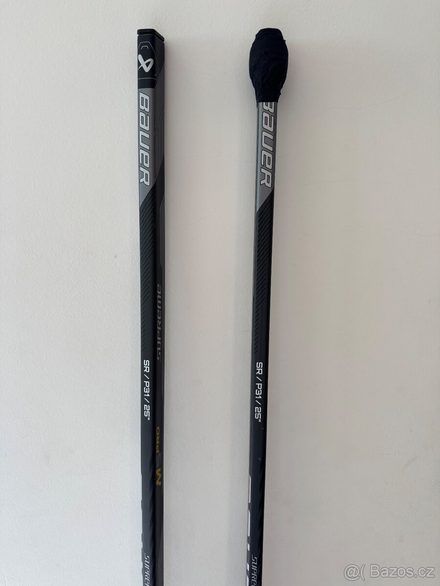 Brankářské hokejky Bauer Supreme SR P31, 25", obrácený gard - 4