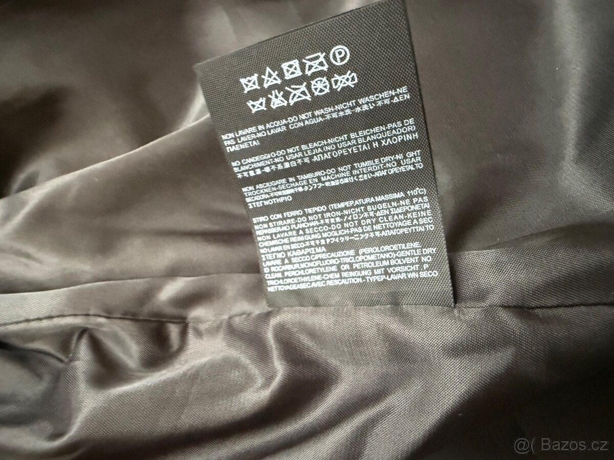 Fine Furs šedá kožená bunda, nová - 4