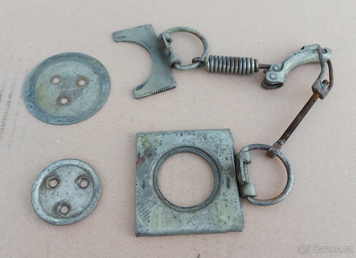 Staré retro lyžařské vázání Drukov - 4