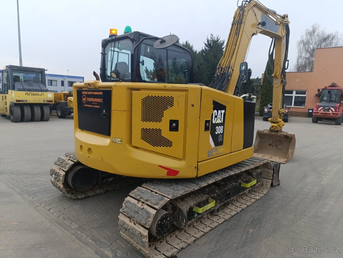 Pásový minibagr CAT 308 ČR - 4