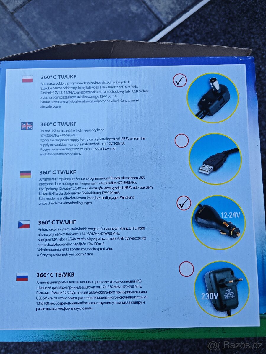 Anténa pro karavan - 4