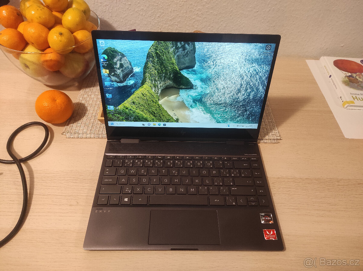 Notebook HP Envy x360 13" AMD Ryzen 5 - 4