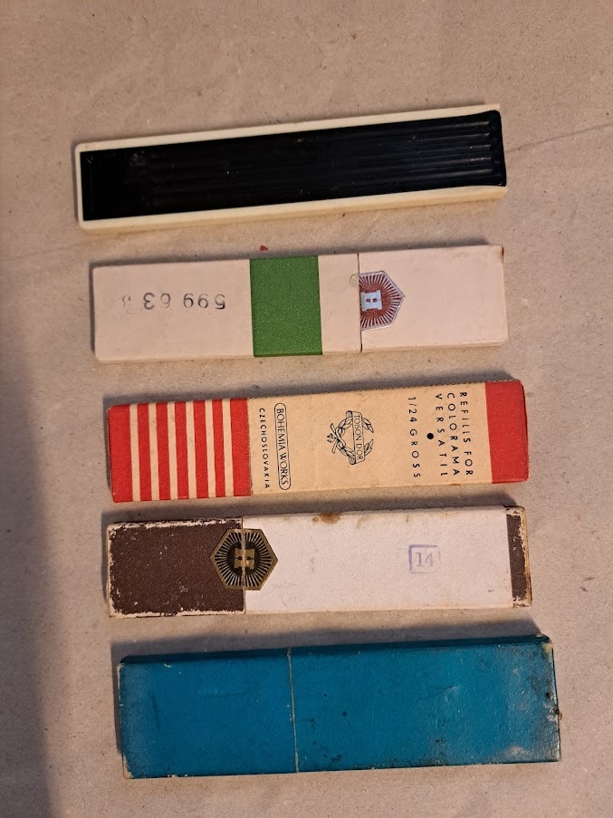 psací potřeby z I. republiky + retro - 4