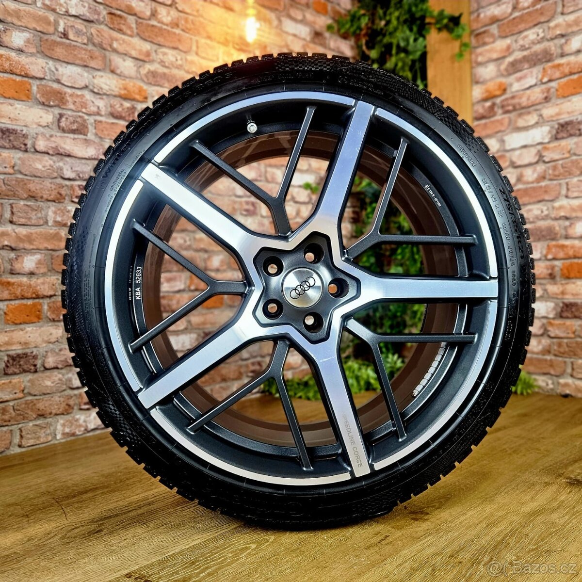 Alu SPEEDLINE R21 5x112 Audi RS6+RS7 ET19 + zimné 275/35R21 - 4