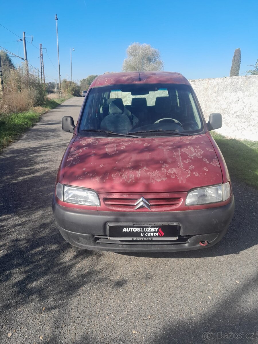 Citroen Berlingo 1.9 D 51kw 2002 Nová STK Koupené vČR - 4